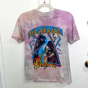 ✨Def Leppard tie-dye tee